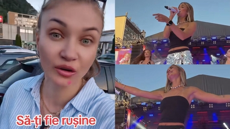 Iuliana Beregoi, acuzată că are „aere” de vedetă. Ce ar fi făcut la un concert din Piatra Neamț