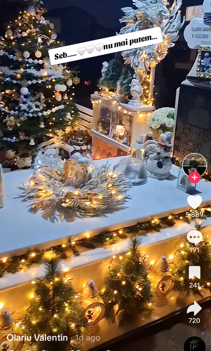Cum arată mormântul lui Sebi Olariu, victima lui Vlad Pascu. Tată lui e devastat: „Nu mai putem”