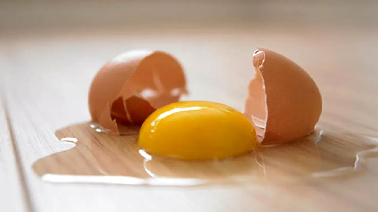 A spart un ou ca să-şi facă o omletă şi a avut parte de un şoc! E incredibil ce a ieşit din el! Imaginea a devenit virală