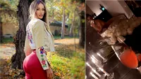 Bianca Drăgușanu s-a filmat complet goală în cadă, iar alături avea buchetul imens de trandafiri de la Gabi Bădălău. Mesajele cu subînțeles postate | VIDEO