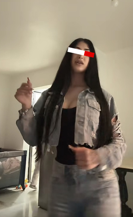 Adela, nepoata fostei hairstyliste a Iulianei Beregoi. sursă - social media