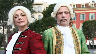 State de Romania a fost la expozitia de pictura a tatalui lui Robert de Niro, la Nisa!