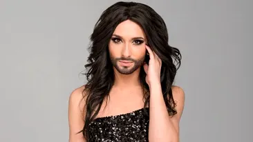 Conchita Wurst nu mai arată aşa! Câştigătoarea Eurovision 2014 a renunţat la părul lung şi şi-a lăsat barba să crească