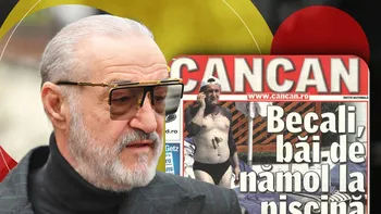 Gigi Becali, în slip și „împachetat” în nămol la piscină. CANCAN a deschis arhiva de aur! Imaginile care făceau senzație pe prima pagină în 2007