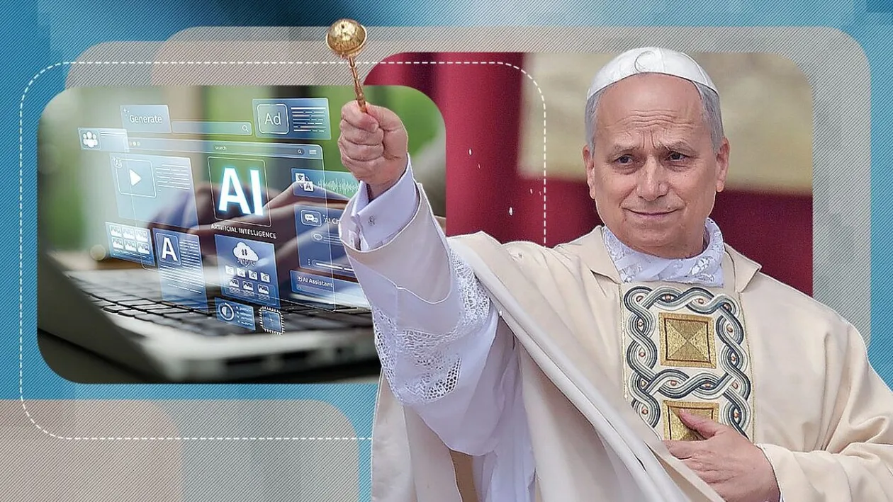 Papa Leon al XIV-lea cere reguli dure pentru Inteligența Artificială! „Nu putem lăsa deciziile letale în mâinile AI”