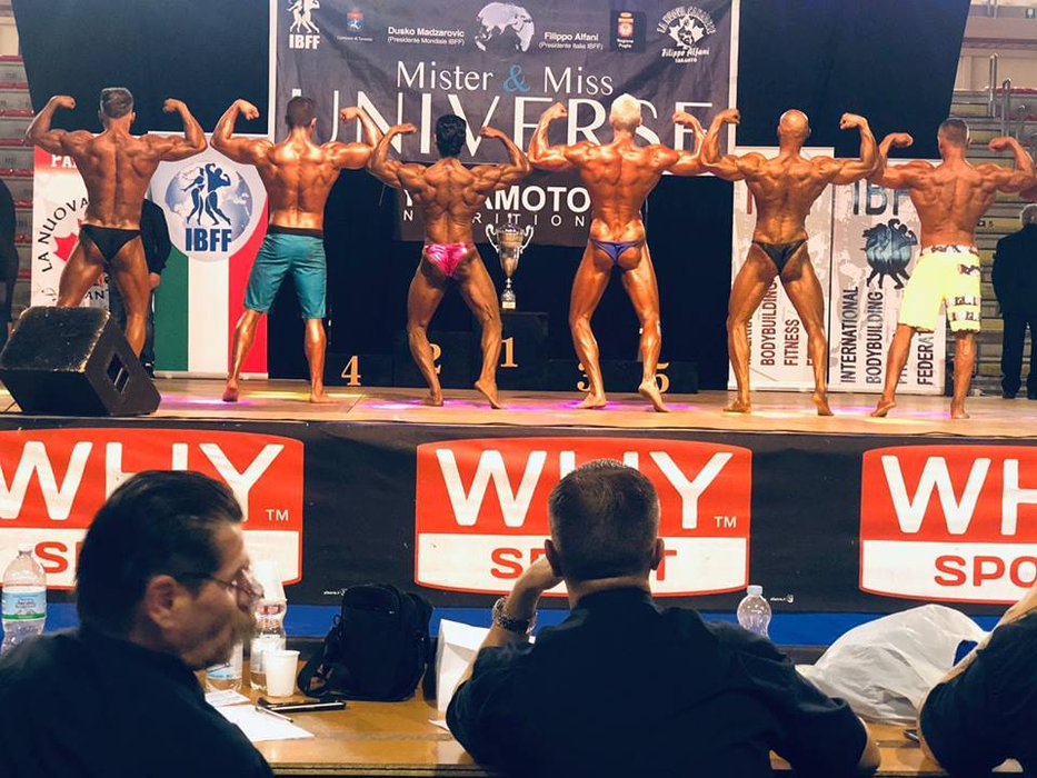Un jandarm din Bistrița a luat locul I la Mister Universe Italia 2018! Reacția instituției după ce a aflat
