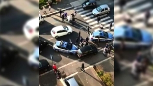 Interlopii români din Roma au intrat în conflict cu polițiștii italieni. Scene halucinante în capitala Italiei