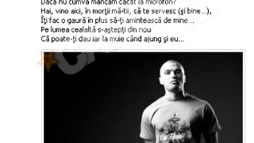 VIDEO Uzzi il ameninta cu moartea pe Puya: Fata, te dam cu ruj Si te fu**m! cu mana pe p**a iti dau la m**e! Iti fac o gaura in plus si mormant in cartier!