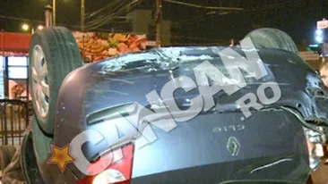 Accident rutier spectaculos! Au inlocuit ringul de dans cu patul de spital si perfuziile!