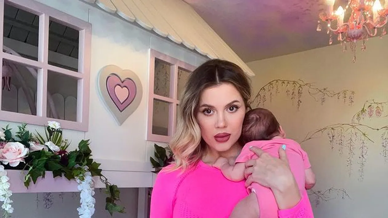 Emily Burghelea a trecut prin clipe grele aseară. Fetița ei a ajuns la spital:„Medicii au decis să ne interneze”