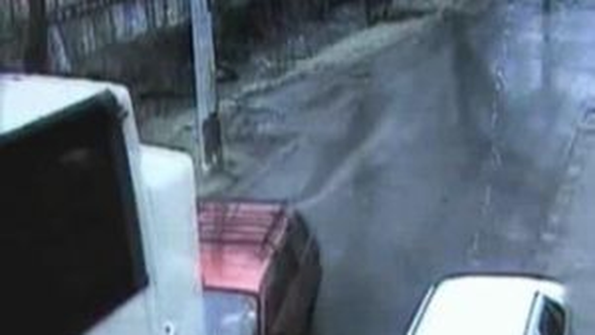 VIDEO O masina a fost tarata de un autocar plin de turisti!