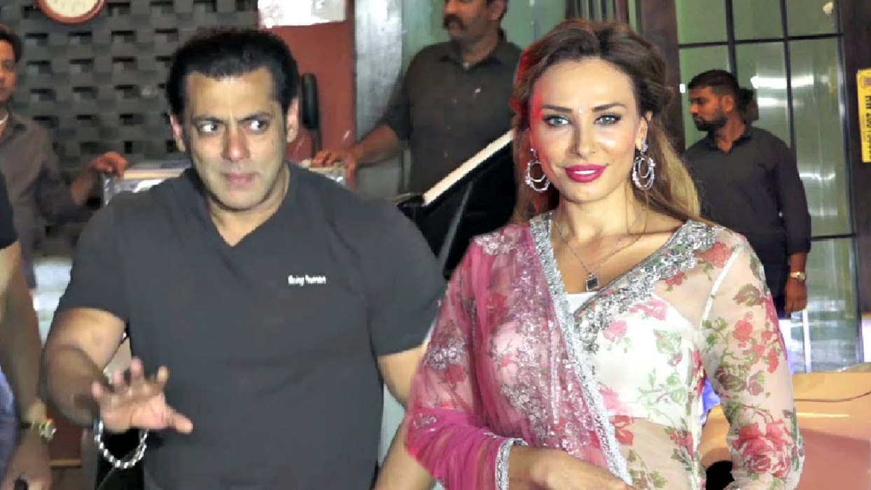 Iulia Vântur, alături de Salman Khan