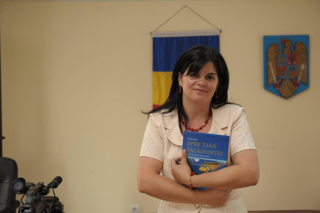 Tinuța Grec, director al Bibliotecii Primăriei Borșa