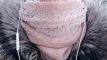 Temperaturile de -65 de grade din Siberia au făcut victime! Autorităţile le-au cerut oamenilor să nu iasă din case