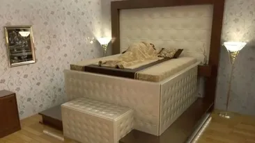 Arată înfricoşător, dar ţi-ar putea salva viaţa în timpul unui cutremur. Vezi cum funcţionează acest pat protector! 