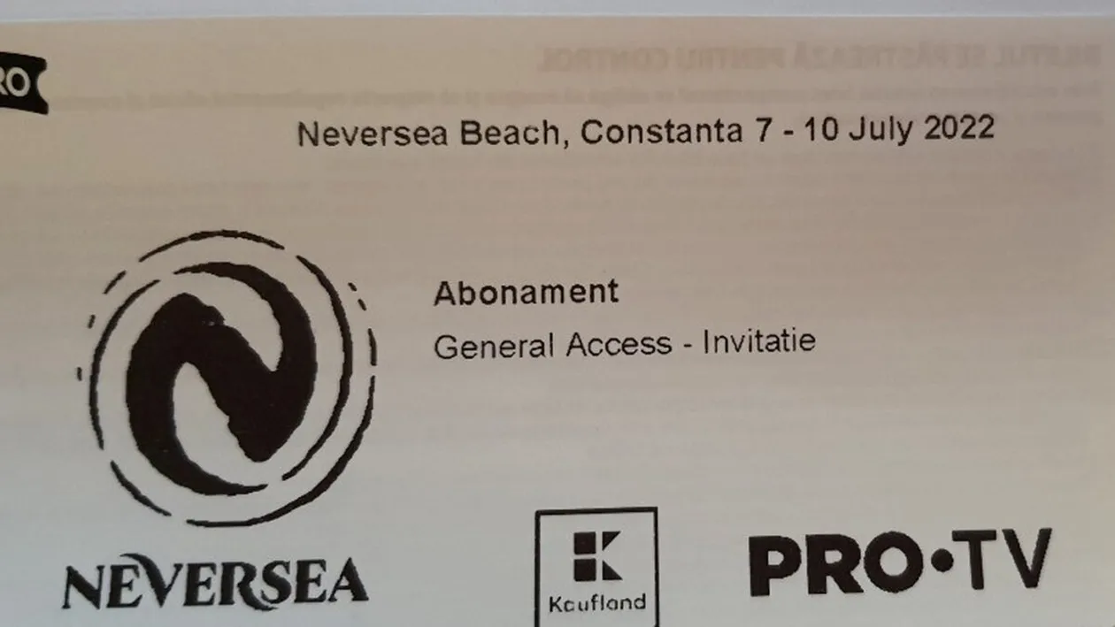Câți lei costă un bilet la Neversea 2022. Festivalul începe joi, 7 iulie, în Constanța