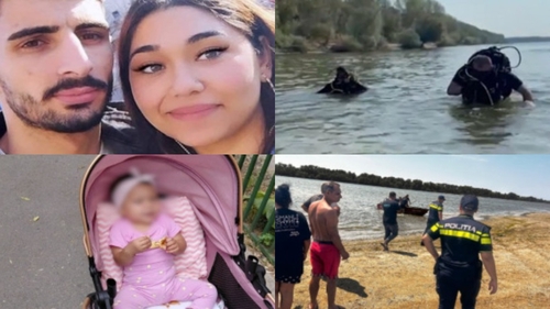 Robert și Ștefania sunt tinerii care au murit înecaţi în zona plajei de la Gostinu. O fetiță de doar 9 luni a rămas acum orfană