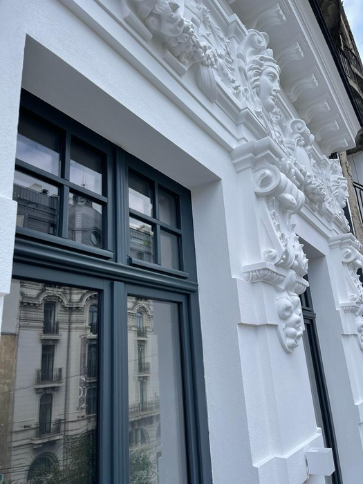Așa arată, în prezent, fosta clădire construită în anul 1885 și restaurată de Alexandru Francu