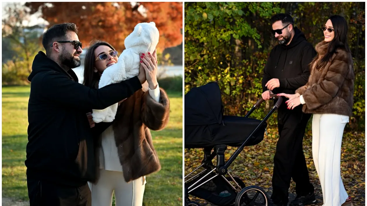 Iustina Loghin i-a arătat chipul micuței Ivana. Primele imagini cu fetița lui ”Corneleee”