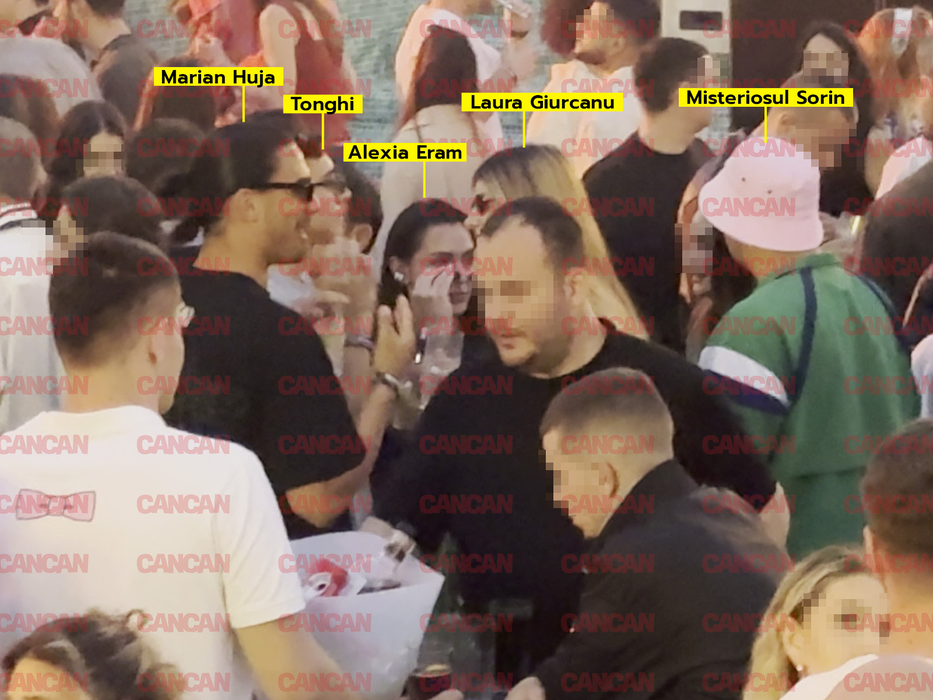 Laura Giurcanu cu Marian Huja, Alexia, Tonghi și Misteriosul Sorin la Brunch Affair