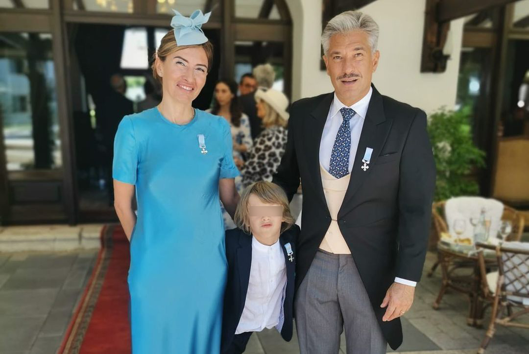 Liviu Popescu, patronul Fratelli,  a fost nașul bebelușului. Sursă foto: Instagram