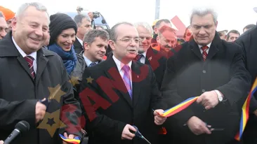 Emil Boc a inaugurat centura ocolitoare a Sibiului