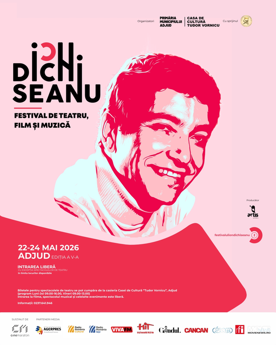 Festivalul „Ion Dichiseanu” transformă Adjudul în capitala teatrului și muzicii. Programul complet al ediției din 2026