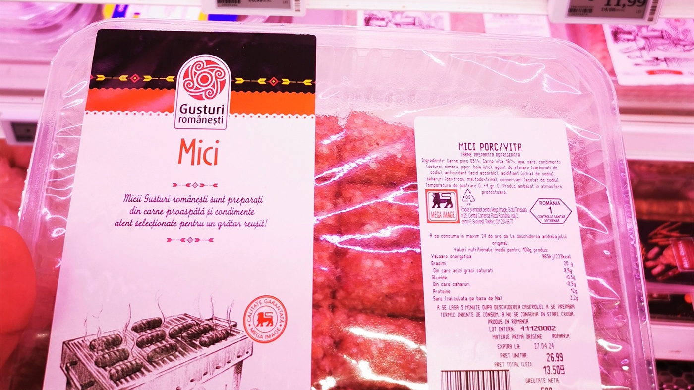 Din ce sunt făcuți mititeii de la "Gusturi românești" din Mega Image. Ce conțin, de fapt