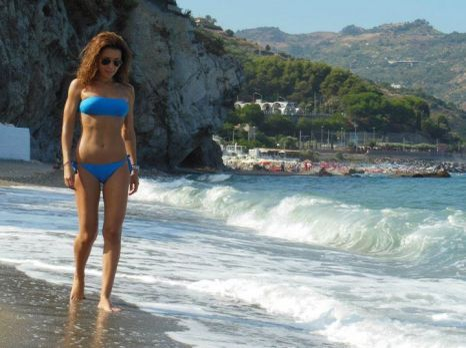 Cât de bine arată Carmen Brumă! Vedeta a atras toate privirile când a apărut pe plajă