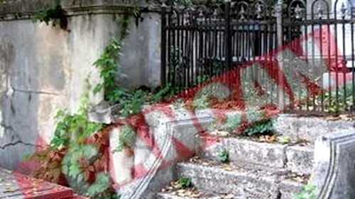 Cimitirul Bellu s-a transformat in decor pentru un film horror