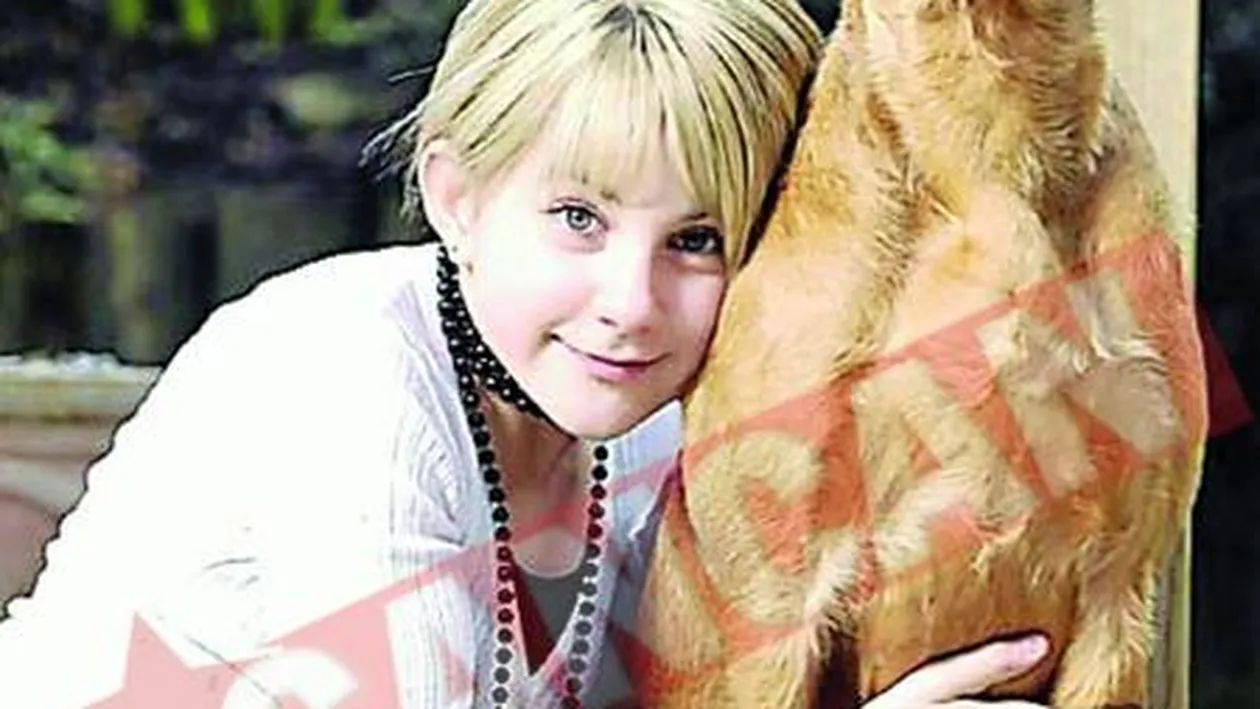 A invatat sa mearga cu ajutorul cainelui