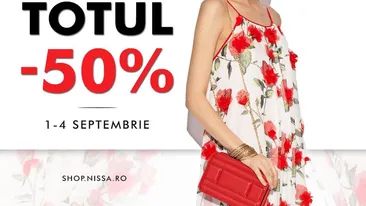 NISSA – TOTUL LA 50% DISCOUNT