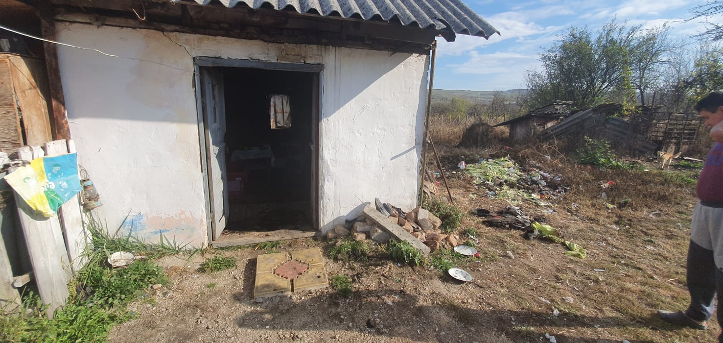 Bărbatul a suferit arsuri grave
