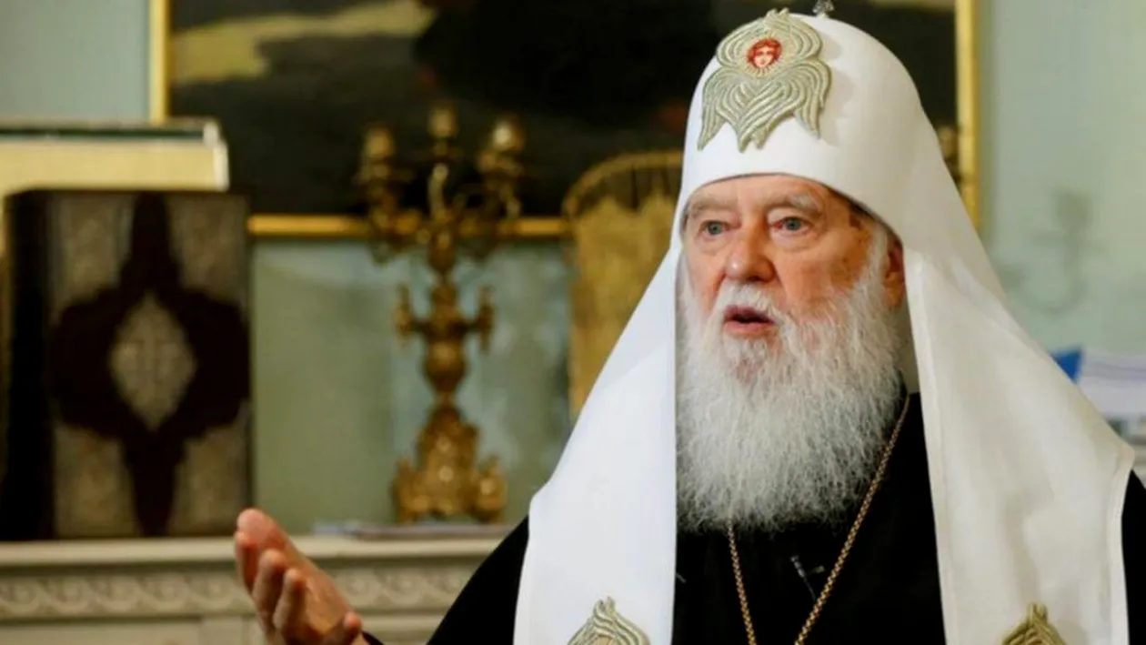 Patriarhul Ucrainei, infectat cu COVID-19 după ce a dat vina pe căsătoriile gay pentru existența coronavirusului