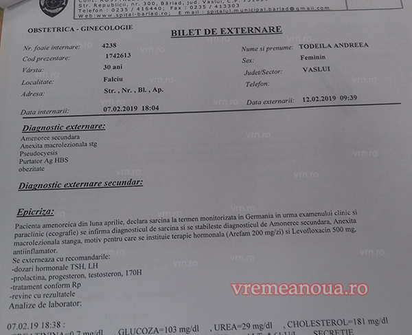 Caz unic la Maternitatea Vaslui. O femeie a născut un copil invizibil