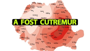 A fost cutremur azi-noapte în România! INFP a emis cod galben. Câte grade a avut seismul