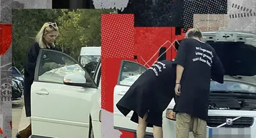 Cristina Cioran și iubitul au avut probleme serioase în trafic! Prezentatoarea și-a ”suflecat mânecile” și…