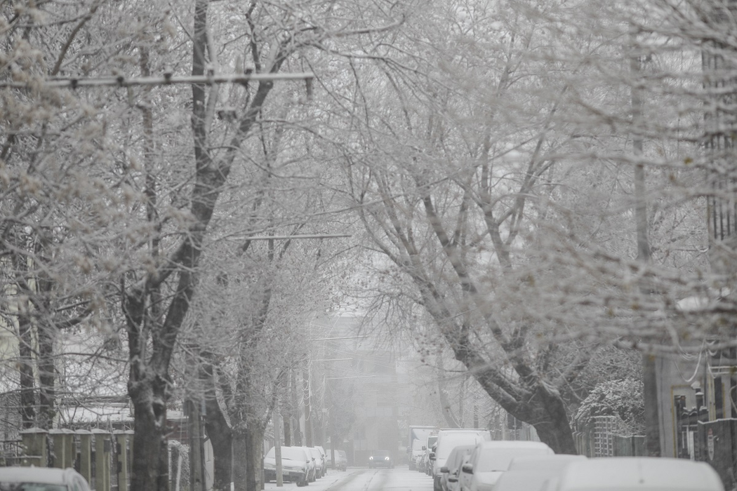 A nins ca în poveşti în Bucureşti! Cum arăta Capitala la primele ore ale dimineţii