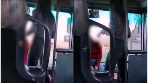 Imaginile zilei | Mai multe tinere din Lugoj au fost filmate în timp ce dansează pe manele, pe bordul unui autobuz. S-a lăsat cu amenințări: ”Au spus că o aruncă în Timiş, că o omoară”
