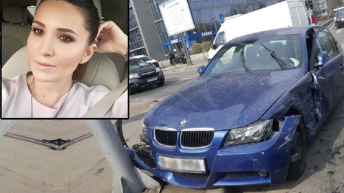 Șoc în showbiz-ul nostru! Ela Crăciun, implicată într-un accident de mașină