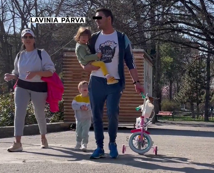 Lavinia Pîrva s-a întâlnit cu un alt părinte (Foto: CANCAN.RO)