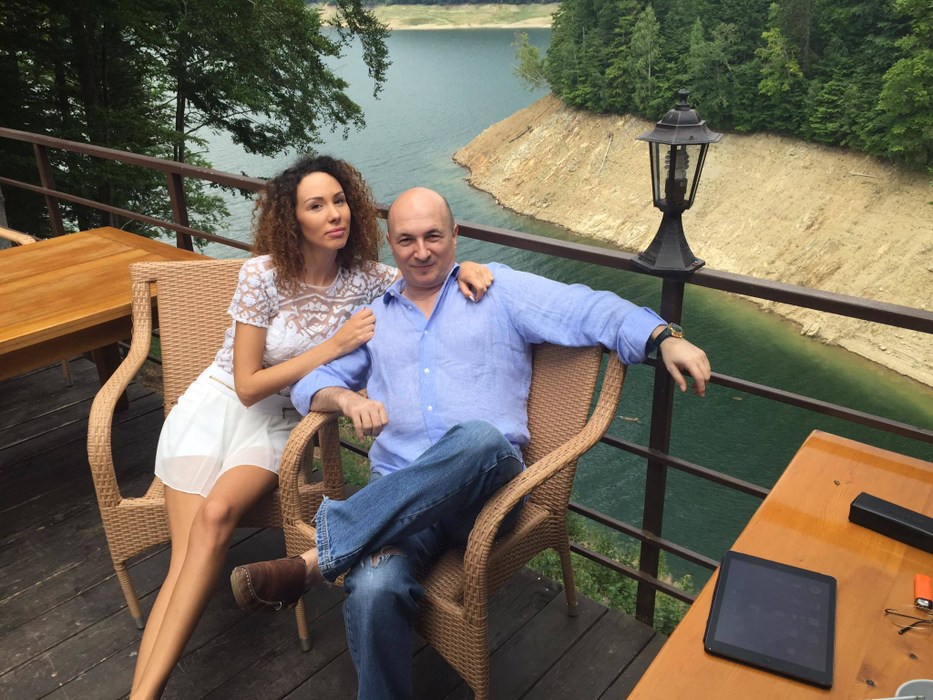 Alice Constantinică și Codrin Ștefănescu, într-o vacanță de lux
