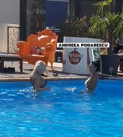 Andreea Podărescu și-a uitat, clar, fostul iubit. A făcut un adevărat show la piscină