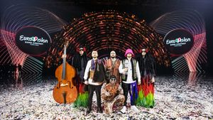 Trupa Kalush Orchestra a vândut Trofeul Eurovision 2022, la licitație, cu 900.000 de dolari. Banii vor fi donați armatei ucrainene