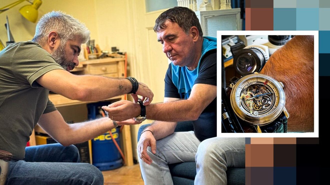 Gheorghe Hagi, tratament regesc! Designerul Augustin Matei i-a pus pe mână o bijuterie de 10.000 de euro! „Aşa am știut eu să-i mulțumesc”