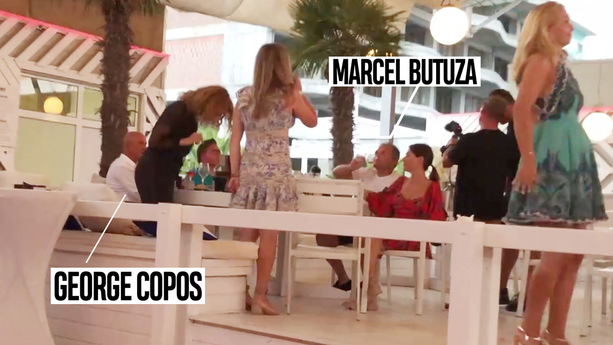 George Copos a petrecut la LOFT Mamaia cu noua lui soție și renumitul afacerist din Brașov Marcel Butuza