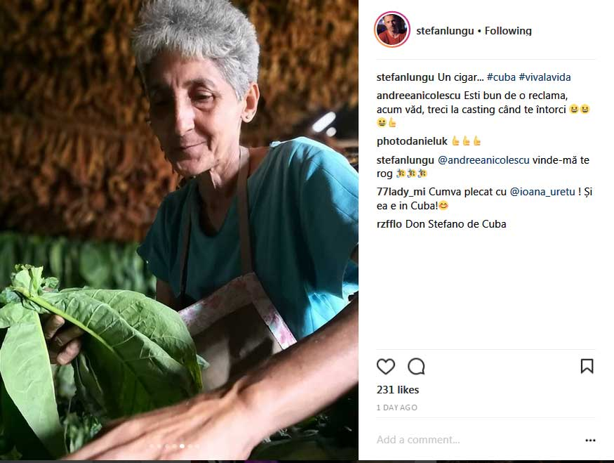 Ioana și Ștefan au postat pe Instagram instantanee din vacanța petrecută în Cuba