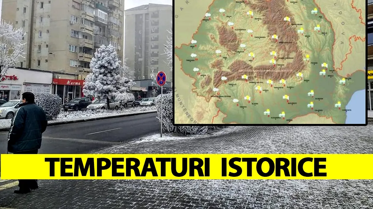 ANM anunță temperaturi istorice în România. Ce se întâmplă cu vremea în următoarele 4 săptămâni