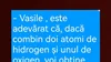 BANCUL ZILEI | Vasile și atomii de hidrogen