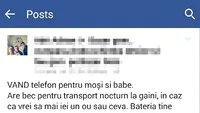 Are bec pentru transport norcturn la gaini Mai tare decat orice comedie! Cum vrea sa isi vanda un tanar telefonul pe Facebook